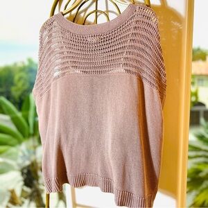 Max Studio, 🌸PERFECT for SPRING🌸Dolman Sweater, Mauve / Rosy Pink, NWOT, Size M